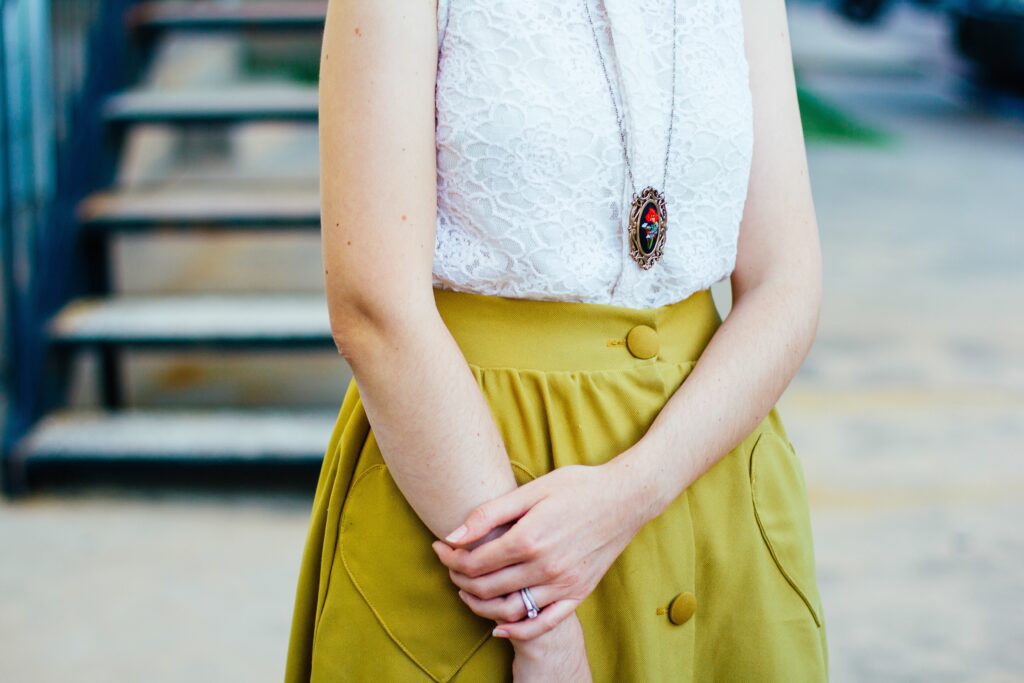 How to Wear a Necklace with a Turtleneck