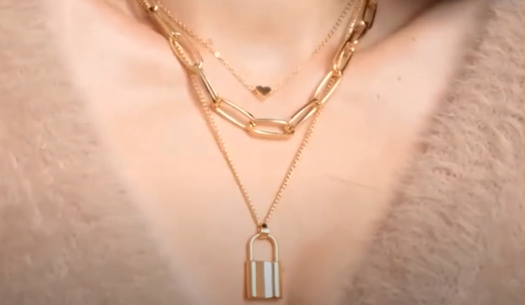 What does a lock necklace mean